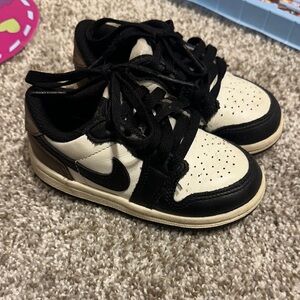 Kids Black and White Sneakers